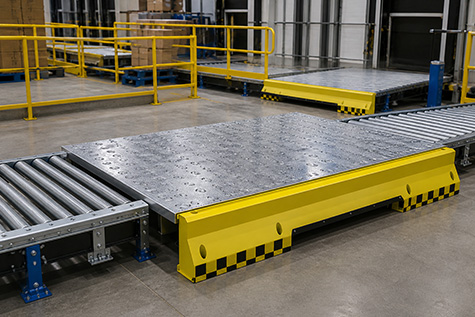 système moderne de plateforme mobile cargo sortcon