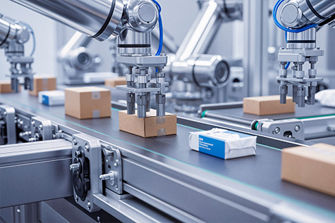 Automated sortation conveyor system for modern logistics operations